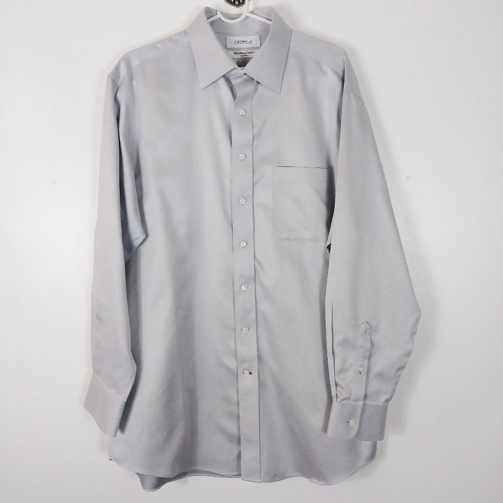 Cremieux button down dress shirt size 16 1/2"